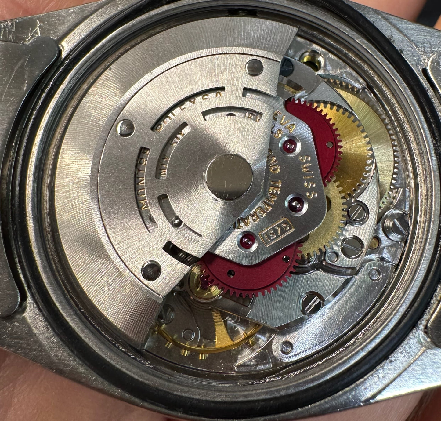 Rolex Explorer 1016 Yellow Patina Service Dial 1971