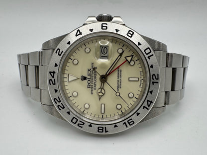 Rolex Explorer II 16550 Cream Dial 1985