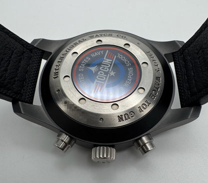 IWC Pilot Chronograph Top Gun Black Ceramic 46 2016 (Full-Set/Mint)