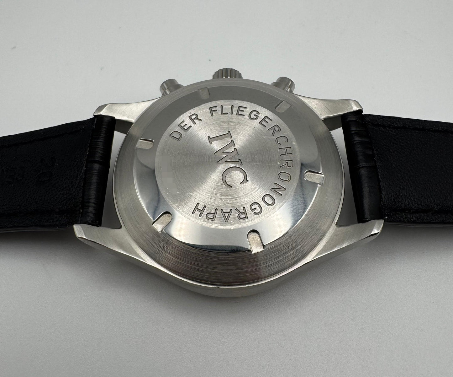 IWC Pilot Chronograph IW3706 Black Tritium Dial 1997 (Papers)
