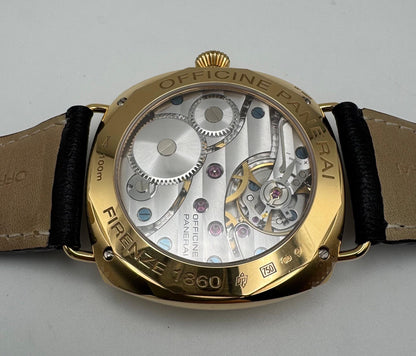 Panerai Radiomir Base PAM231 Rose Gold 45 Black Dial 2010 (Full-Set/Unpolished)