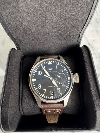 IWC Big Pilot IW500401 Black Dial 2012 (Box/Unpolished)