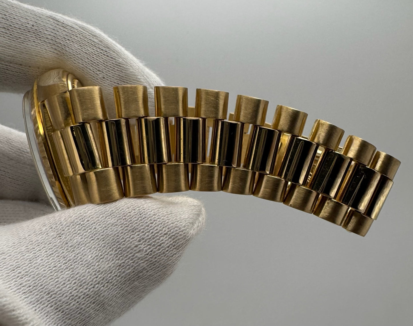 Rolex Day-Date 36 1803 Full Gold 18K Rare Blue Dial 1970 (Full-Set/Serviced)
