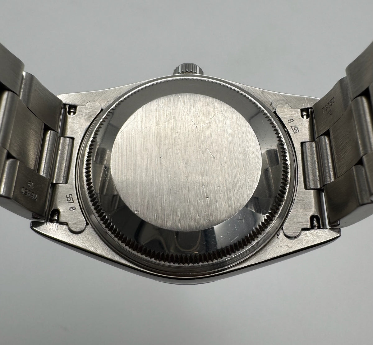 Rolex Air King 14000 White Roman Dial U Serial 1998 (Full-Set)
