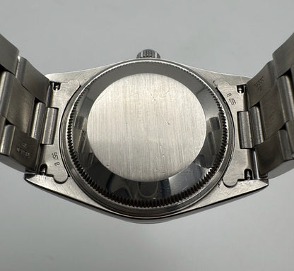 Rolex Air King 14000 White Roman Dial U Serial 1998 (Full-Set)