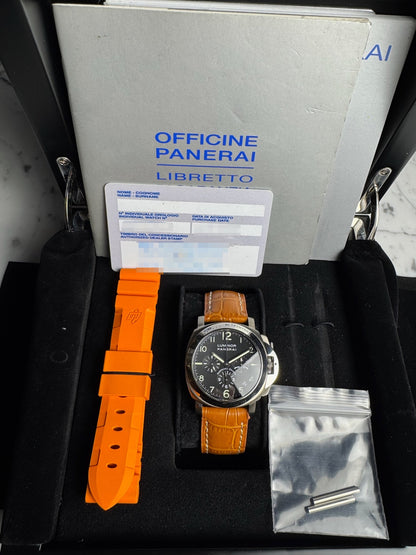 Panerai Luminor Chrono PAM00074 Titanium/Steel Zenith El Primero Movement 2002 (Full-Set/Serviced)