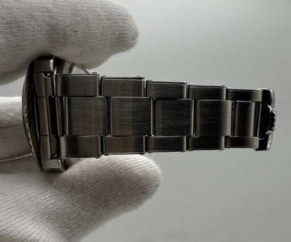 Rolex Submariner (No Date) 5512 "Meters First" Yellow Patina Zinc Sulfide Fat Font Insert 1967 (Full-Set/Mint/Serviced)