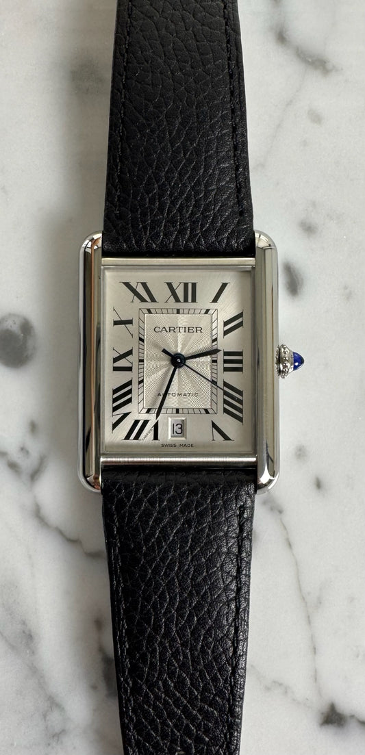 Cartier Tank Must XL WSTA0040 Silver Dial 2022 (Full-Set/Mint)