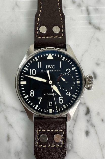 IWC Big Pilot IW500401 Black Dial 2012 (Box/Unpolished)