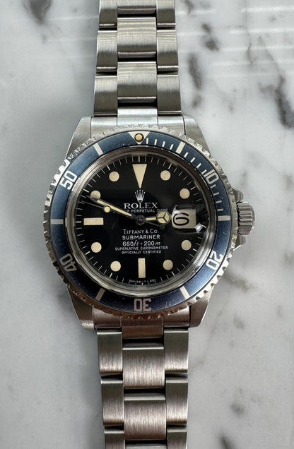 Rolex Submariner 1680 MK1 Tiffany Dial 1978 (Box)