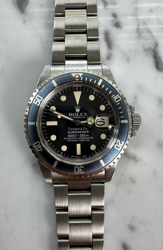Rolex Submariner 1680 MK1 Tiffany Dial 1978 (Box)