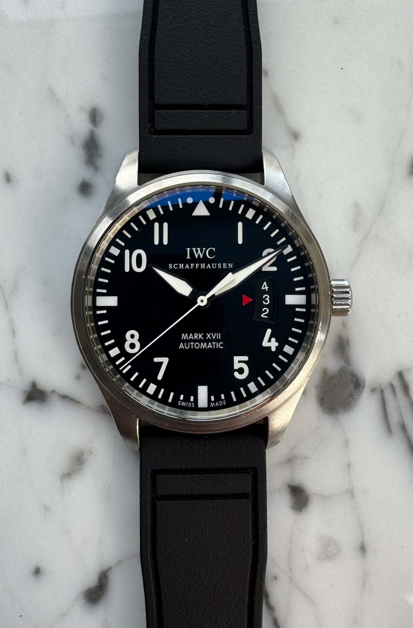 IWC Pilot Mark XVII Black Dial (Unpolished)