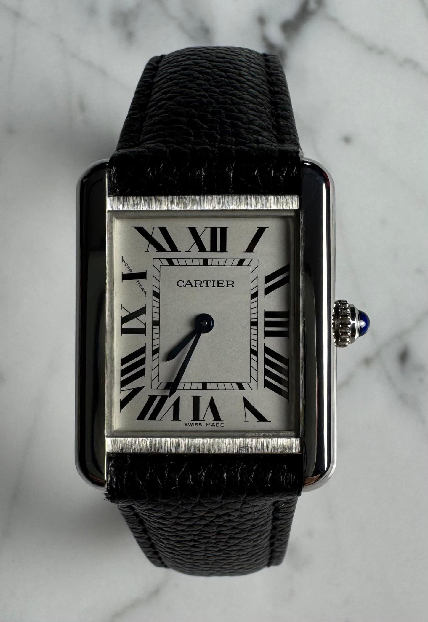 Cartier Tank Solo 31x24 Steel Quartz 2019 (Full-Set/Mint)