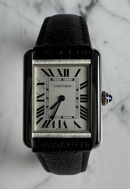 Cartier Tank Solo 31x24 Steel Quartz 2019 (Full-Set/Mint)