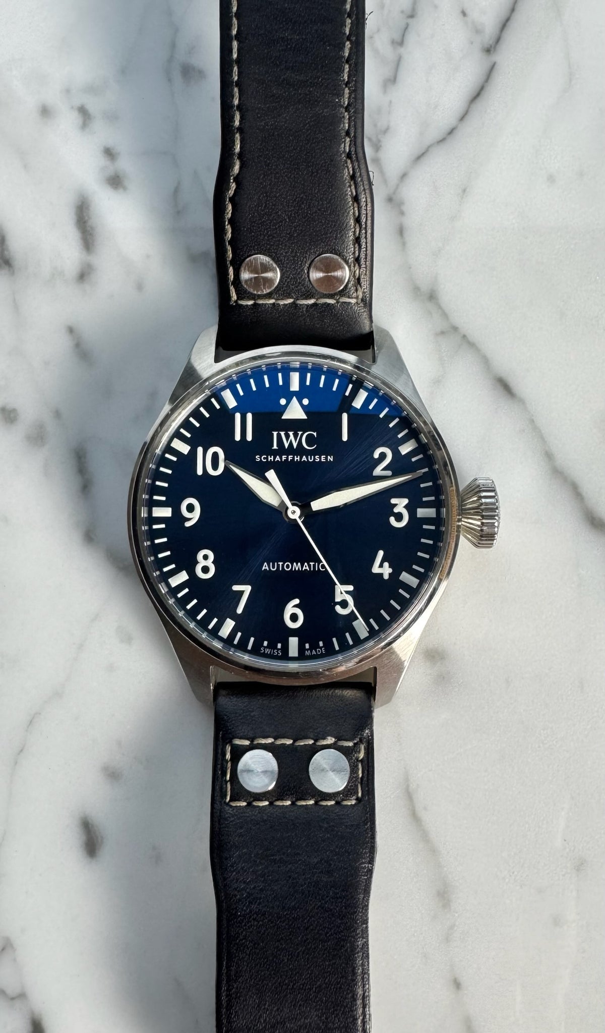 IWC Big Pilot IW329303 43mm Petit Prince Blue Dial 2022 (Full-Set/Unpolished)