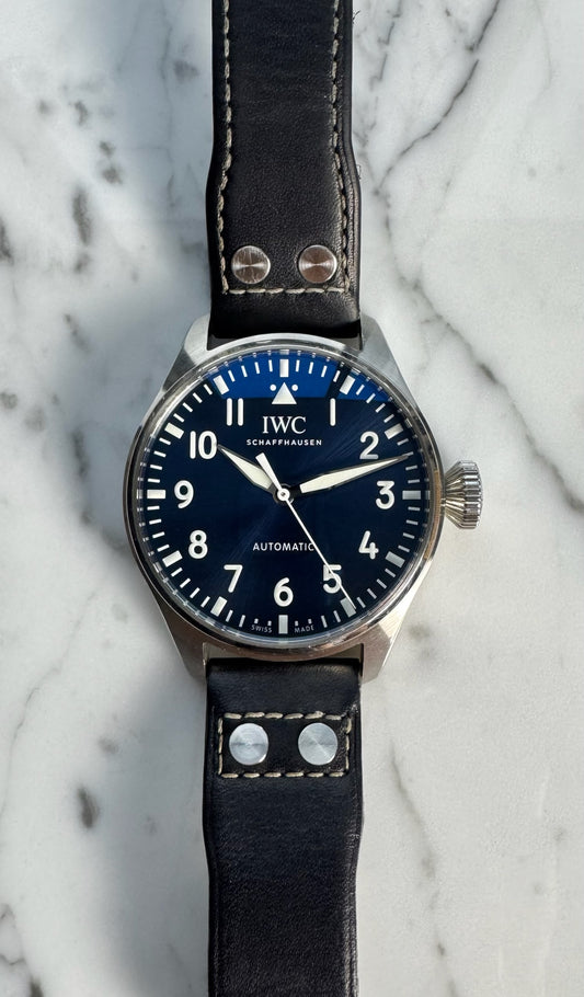 IWC Big Pilot IW329303 43mm Petit Prince Blue Dial 2022 (Full-Set/Unpolished)