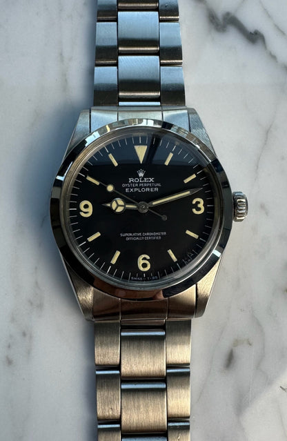 Rolex Explorer 1016 MK1 Frog Foot Matte Dial 1969 (Full-Set/Serviced)