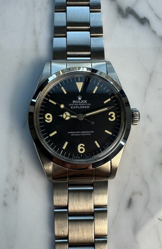 Rolex Explorer 1016 MK1 Frog Foot Matte Dial 1969 (Full-Set/Serviced)