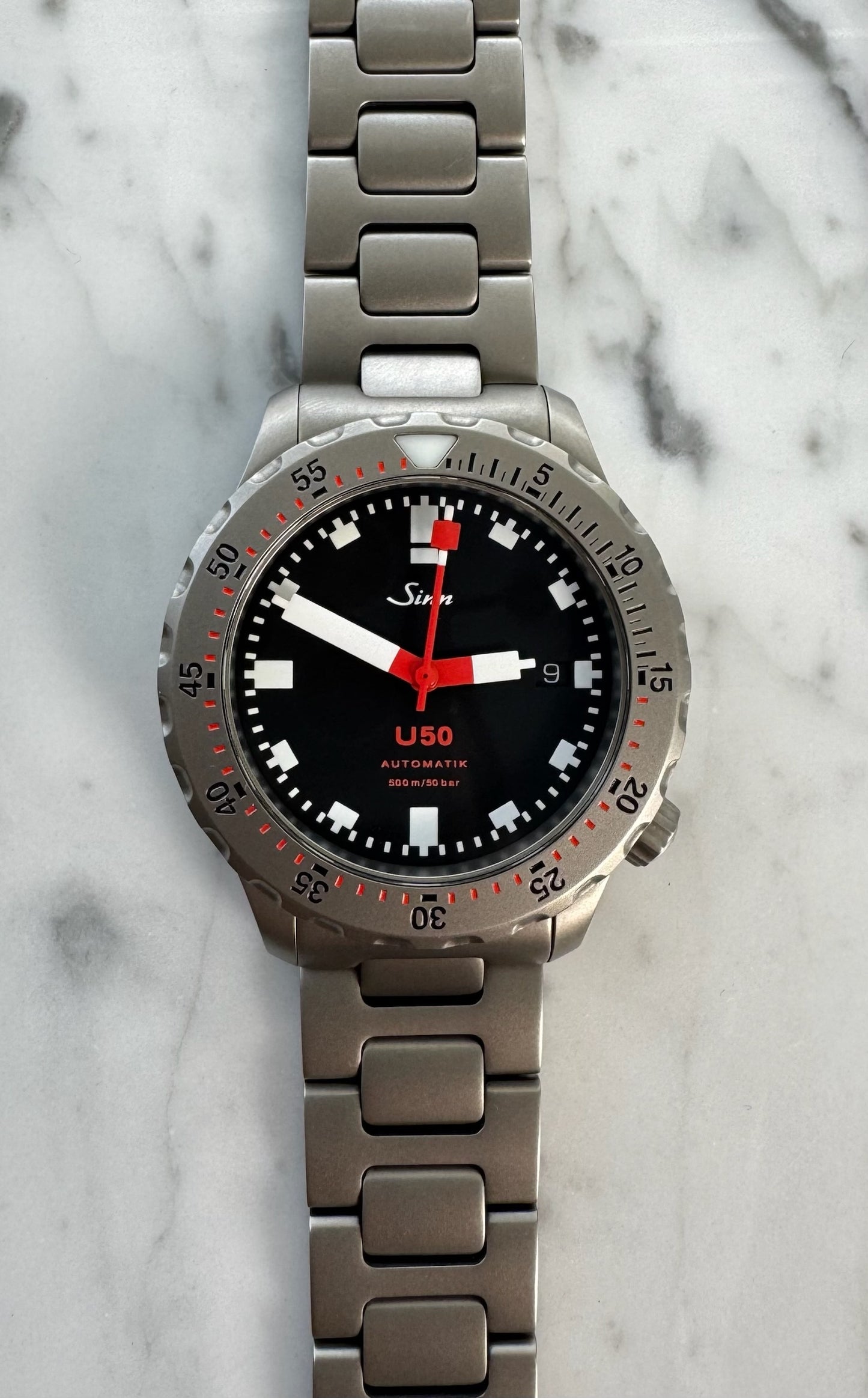 Sinn U50 1050.030 Submarine Steel 2022 (Full-Set/Mint)