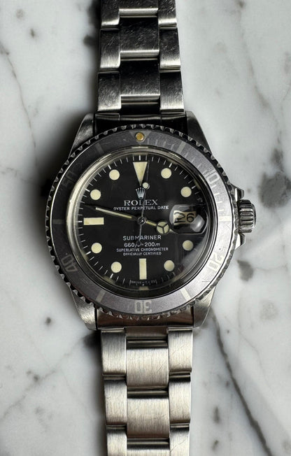 Rolex Submariner Date 1680 MK2 Ghost Bezel 1977