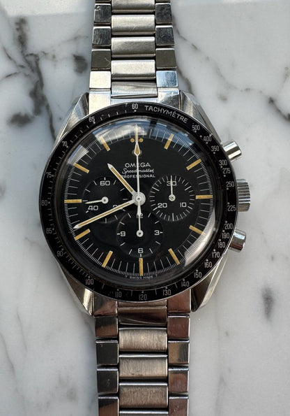 Omega Speedmaster Professional Moonwatch 145.012 Pumpkin Patina 1968