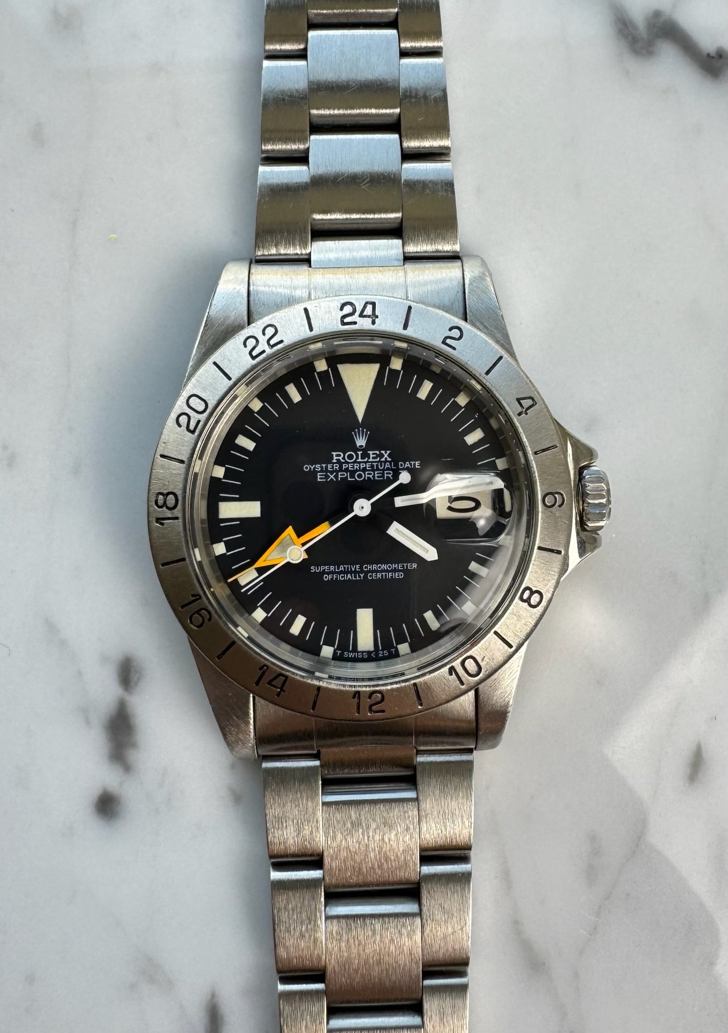 Rolex Explorer II 1655 "Steve McQueen" Tritium Dial 1982 (Full-Set/Serviced)