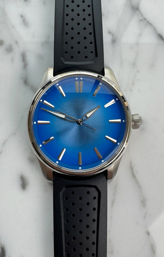 H. Moser & Cie Pioneer Centre Seconds Arctic Blue 2024 (Full-Set/Mint)