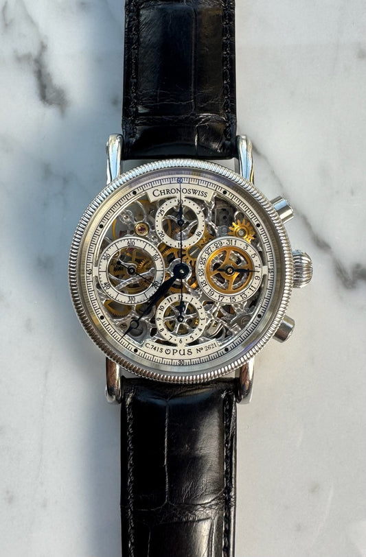 Chronoswiss Opus Skeleton 1999 (Papers/Unpolished)