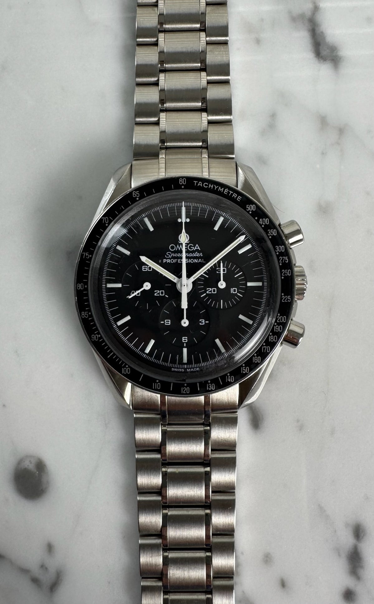 Omega Speedmaster Professional Moonwatch 3570.50.00 Black Dial (Unpolished)