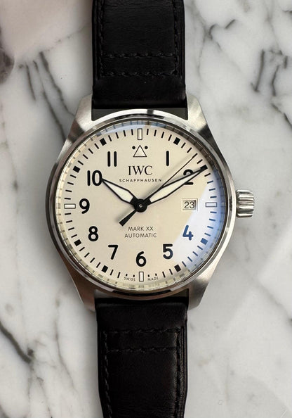 IWC Pilot Mark XX 40 White Dial 5 Days Power Reserve 2024 (Full-Set)