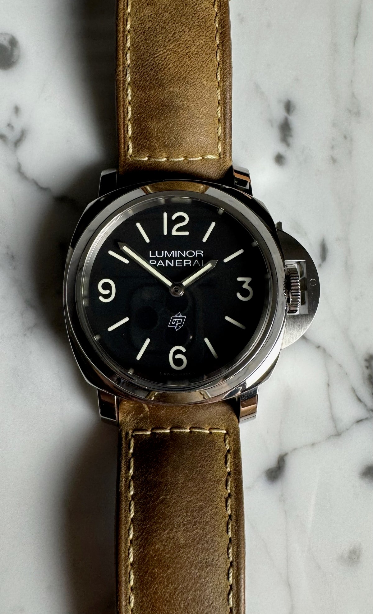 Panerai Luminor Base Logo PAM 01086 Black Dial 2026 (Full-Set/Unpolished)