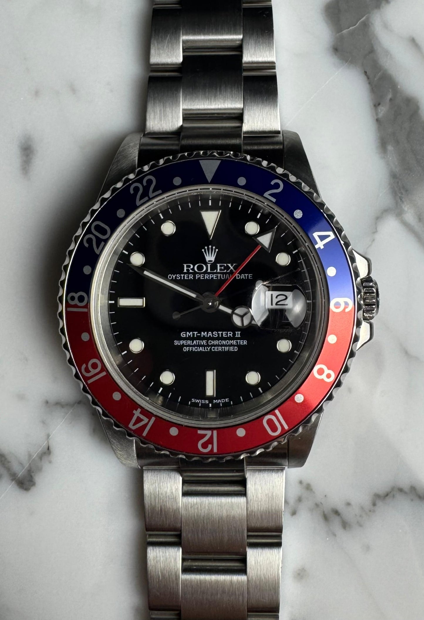 Rolex GMT-Master II 16710 SEL Pepsi 2000