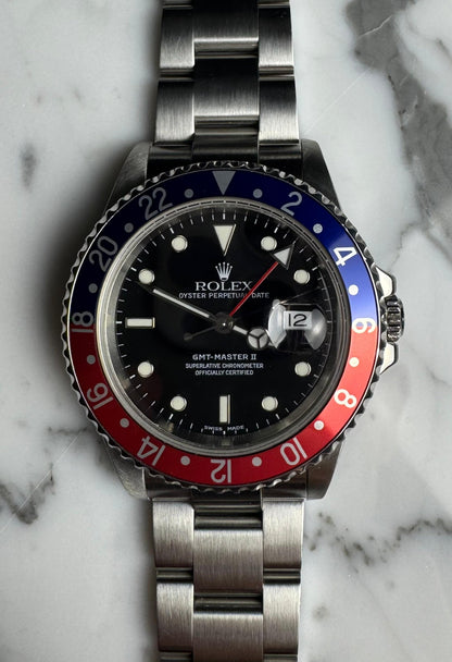 Rolex GMT-Master II 16710 SEL Pepsi 2000