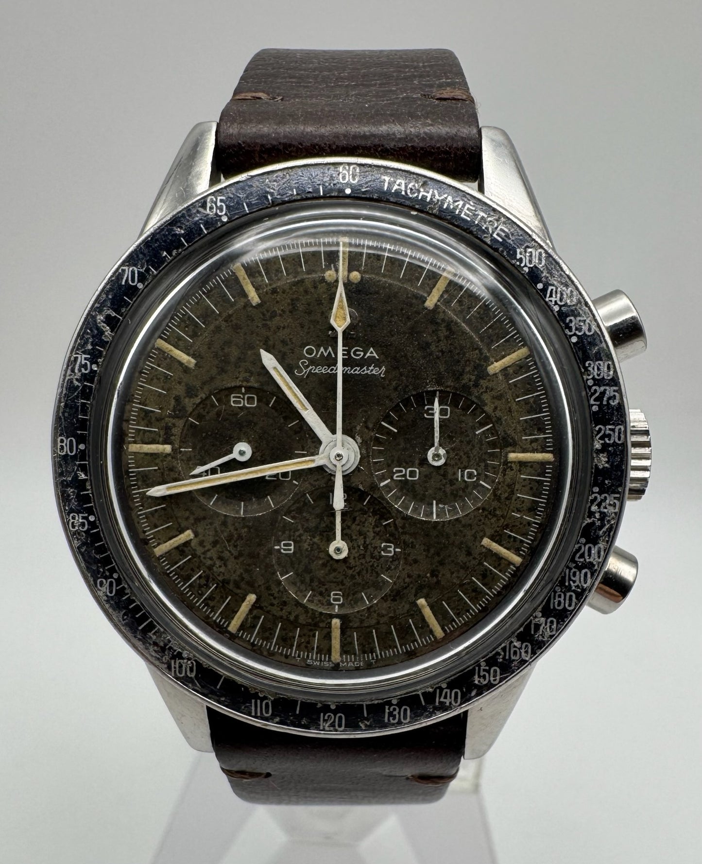 Omega Speedmaster "Ed White" 105.003-65 Tropical Dial Dot Over 90 Blue Bezel Cal. 321 1965