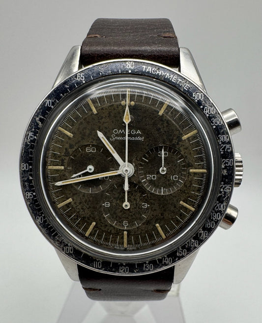 Omega Speedmaster "Ed White" 105.003-65 Tropical Dial Dot Over 90 Blue Bezel Cal. 321 1965