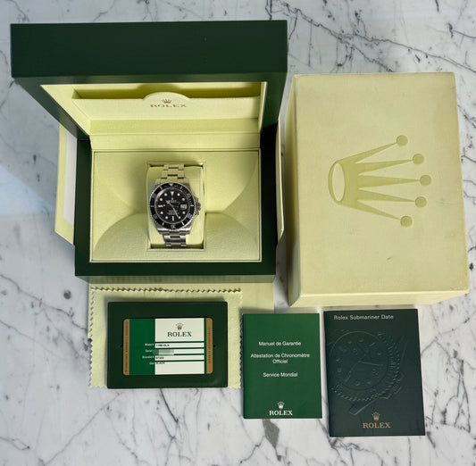 Rolex Submariner Date 116610LN Black Dial 2013 (Full-Set/Unpolished)