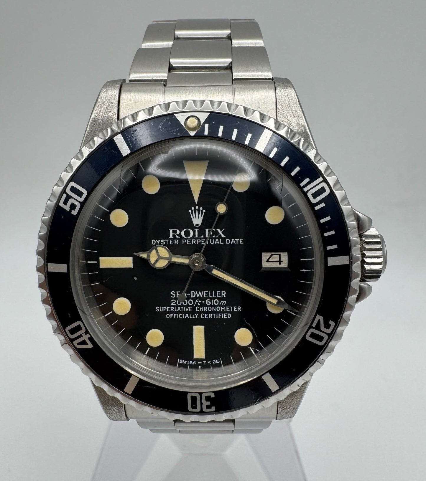 Rolex Sea-Dweller 1665 Great White Yellow Patina 1979 (Mint/Serviced)