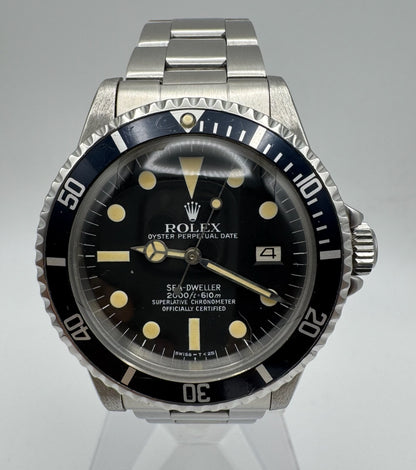 Rolex Sea-Dweller 1665 Great White Yellow Patina 1979 (Mint/Serviced)