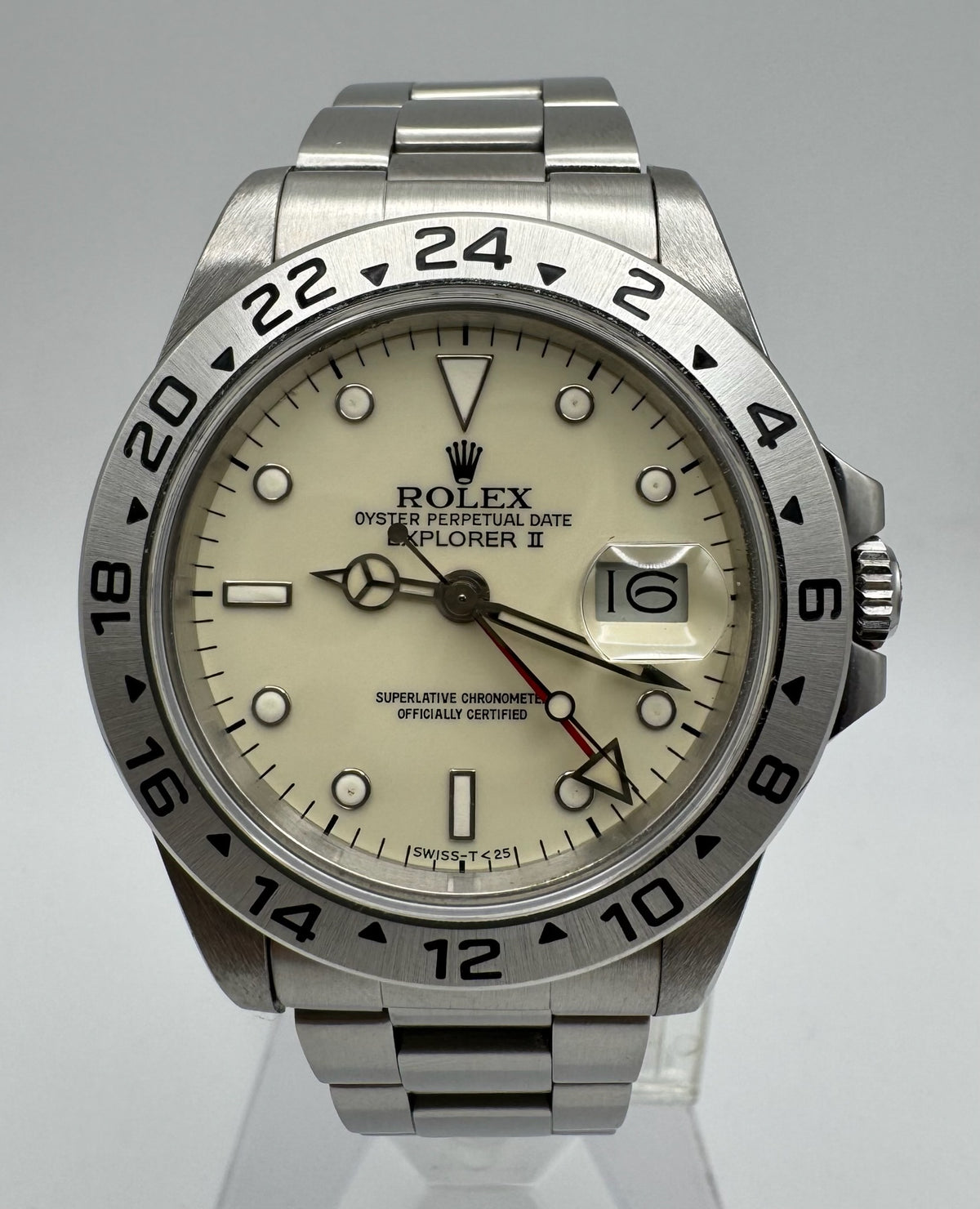 Rolex Explorer II 16550 Cream Dial 1985
