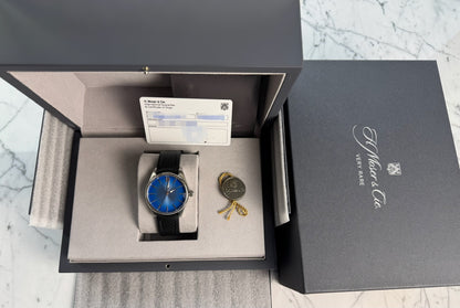 H. Moser & Cie Pioneer Centre Seconds Arctic Blue 2024 (Full-Set/Mint)