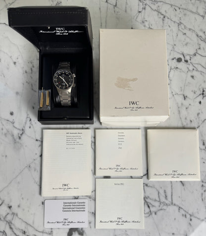 IWC GST Alarm 3537 Yellow Patina Tritium Dial 2002 (Full-Set/Unpolished)
