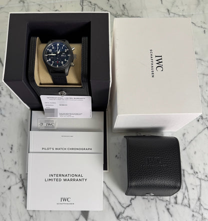 IWC Pilot Chronograph Top Gun IW389101 Black Dial Ceramic 44mm (Full-Set)