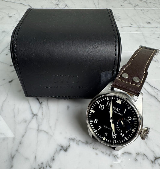 IWC Big Pilot IW500401 Black Dial 2012 (Box/Unpolished)