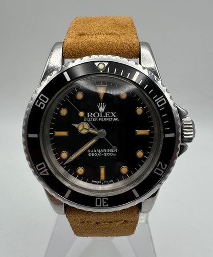 Rolex Submariner No Date 5513 Glossy Dial Pumpkin Lume 1965 (Serviced)