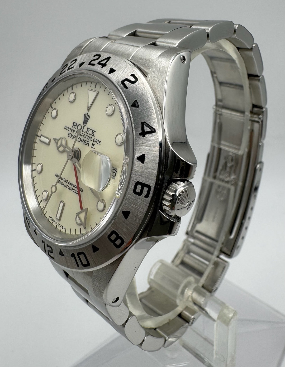 Rolex Explorer II 16550 Cream Dial 1985