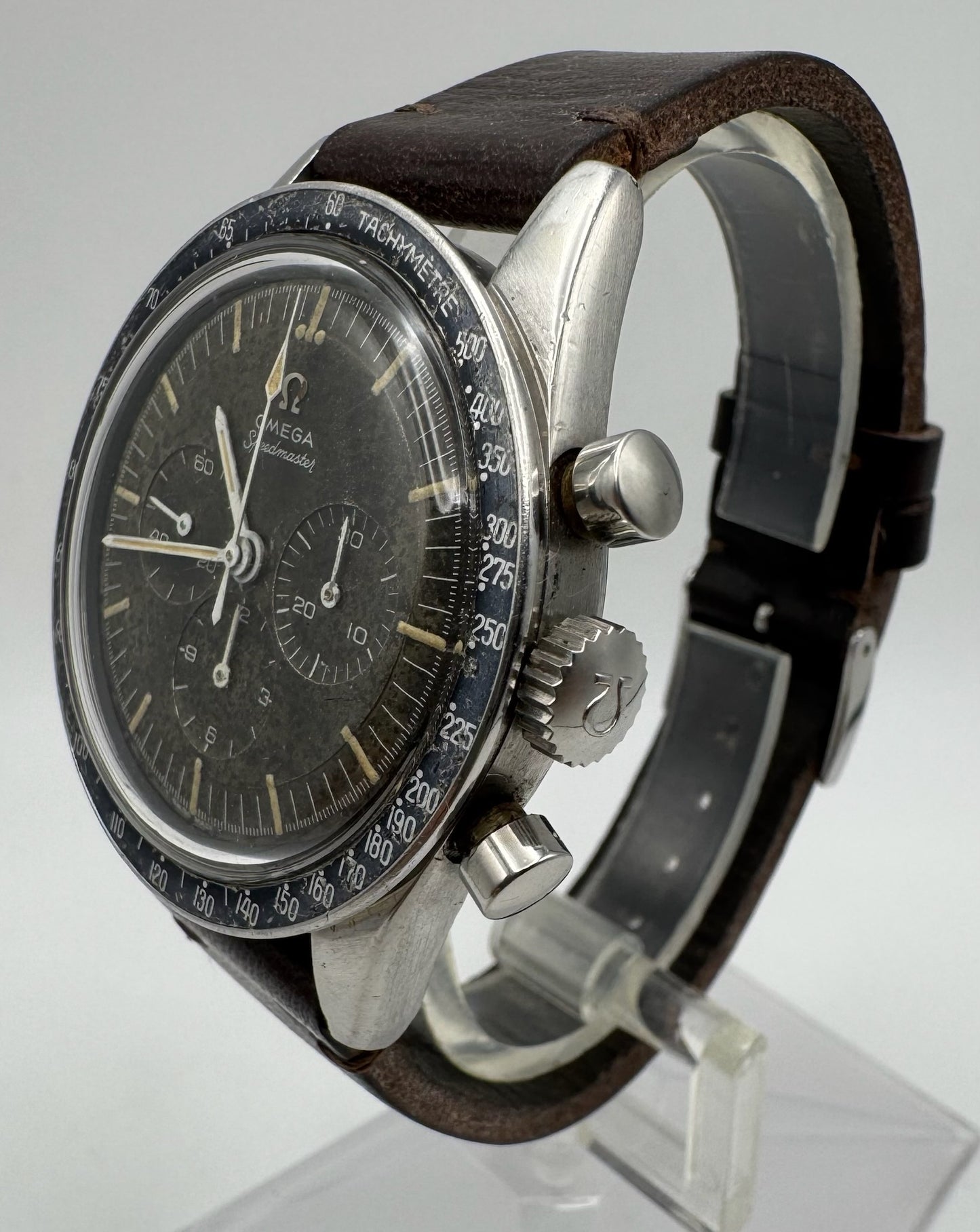 Omega Speedmaster "Ed White" 105.003-65 Tropical Dial Dot Over 90 Blue Bezel Cal. 321 1965