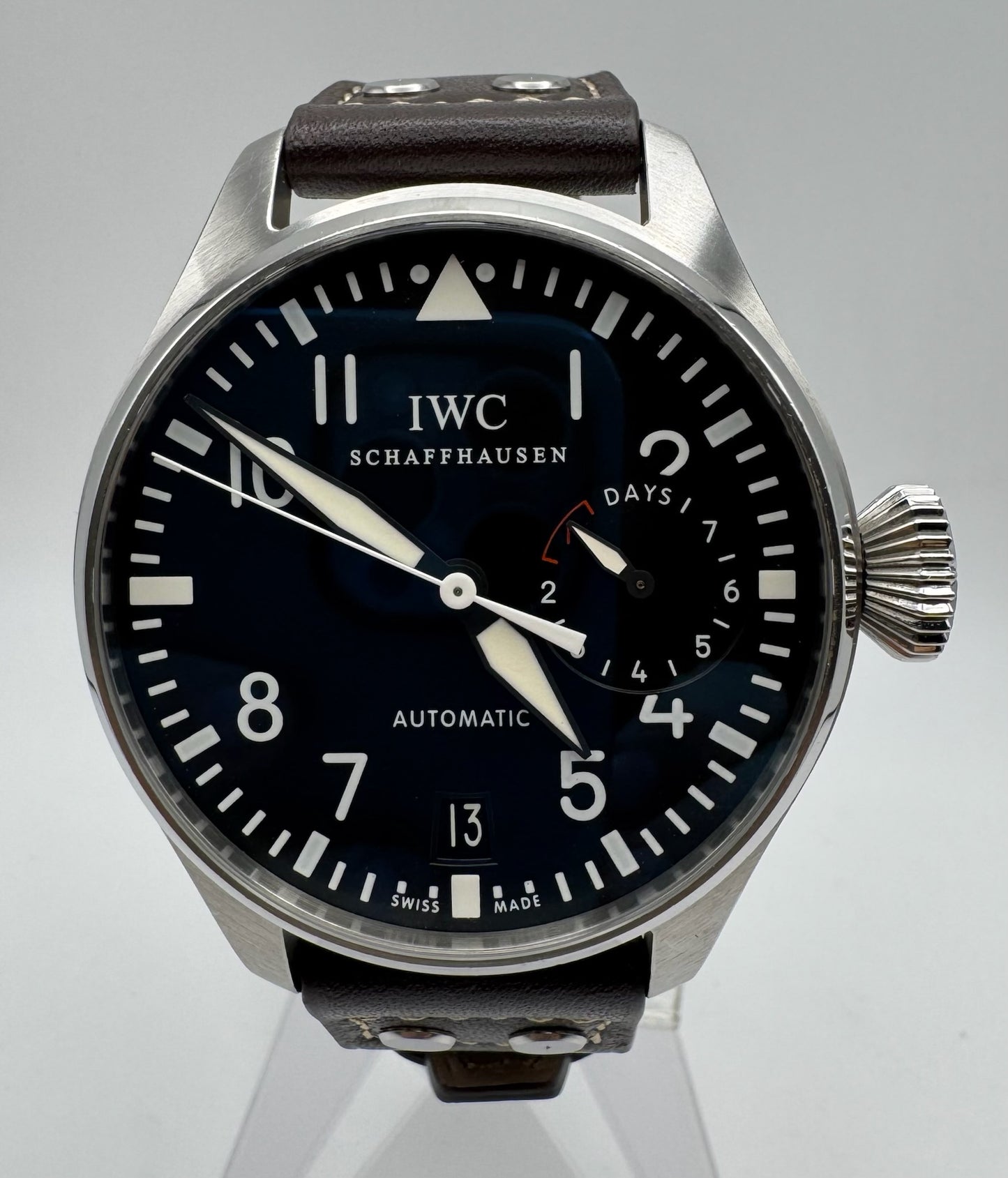 IWC Big Pilot IW500401 Black Dial 2012 (Box/Unpolished)