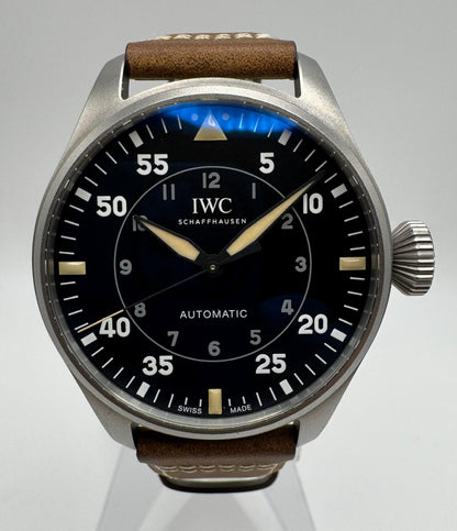 IWC Big Pilot Spitfire 43 Titanium Black Dial 2023 (Full-Set/Mint)