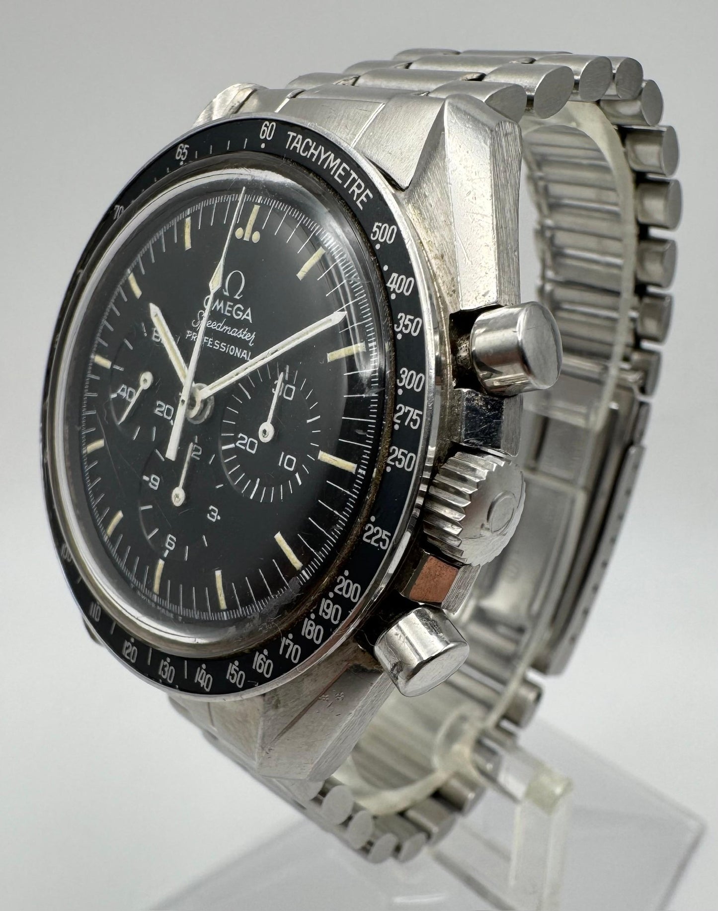 Omega Speedmaster Professional Moonwatch Yellow Patina 1974 (Unpolished)