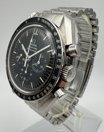 Omega Speedmaster Professional Moonwatch Yellow Patina 1974 (Unpolished)